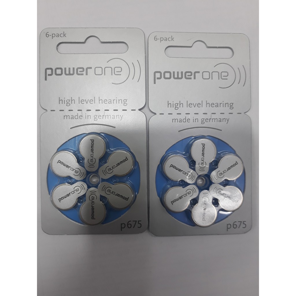 Pin Máy Trợ Thính Power One P675 - Đức