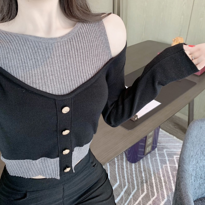 Áo Nữ Tay Dài Trễ Vai Thời Trang Quyến Rũ