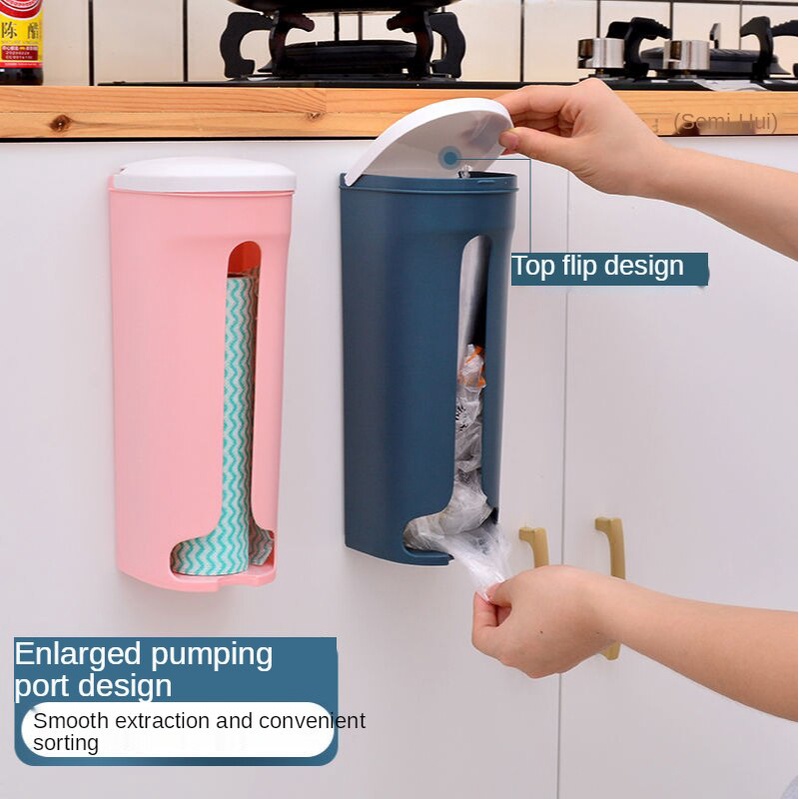 1 Giá Đỡ Túi Rác Gắn Tường Tiện Lợi