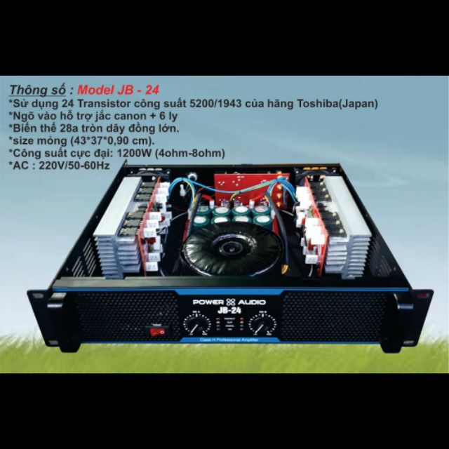 Cục đẩy JB-24 24 SÒ NGUỒN XUYẾN CỰC LỚN