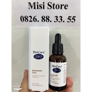 Kẽm nước nhỏ giọt Liquid ZinC Biocare, 30ml, tăng đề kháng ( Kẽm nước)