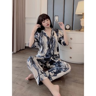 Pijama lụa satin cao cấp