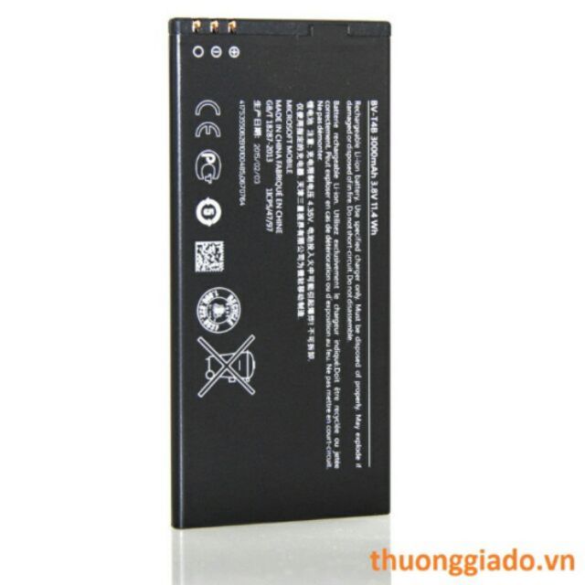 Pin Microsoft Lumia 640 XL 640XL (BV-T4B) dung lượng 3000mAh - Hàng nhập Khẩu