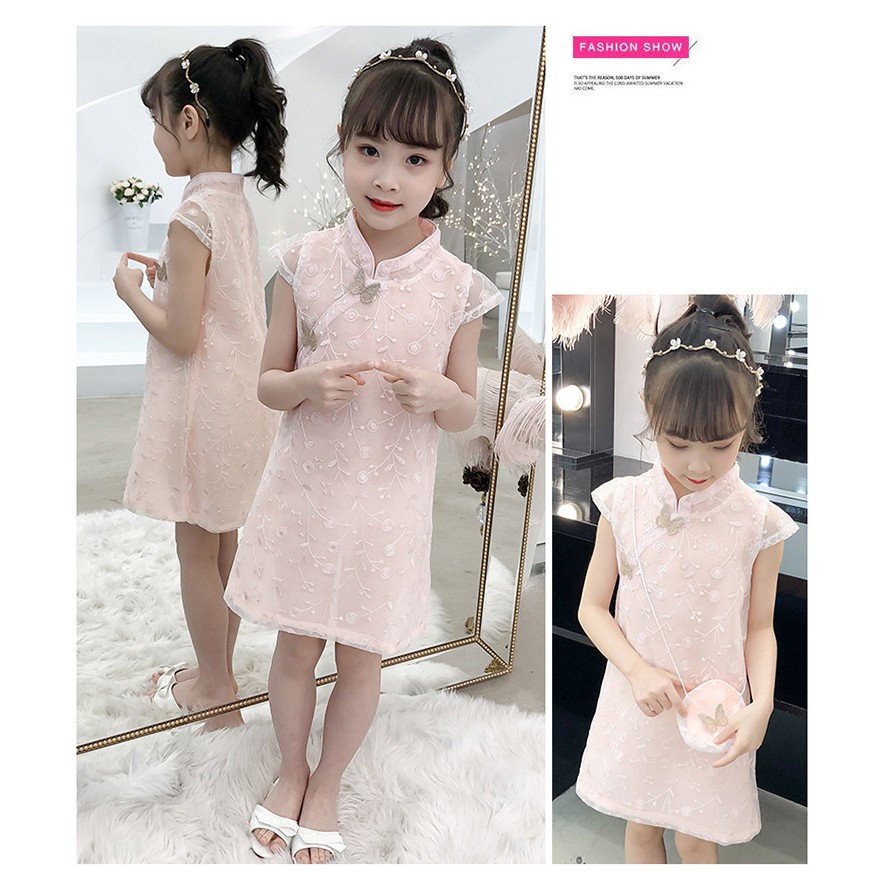 Váy Đầm Thiết Kế Bé Gái phong cách Hàn Quốc