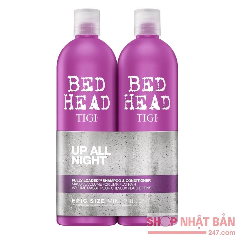 Cặp gội xả Tigi Bed Head 750ml hàng UK