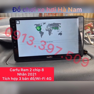 màn android carfu ram 2 chip 8 nhân 2021