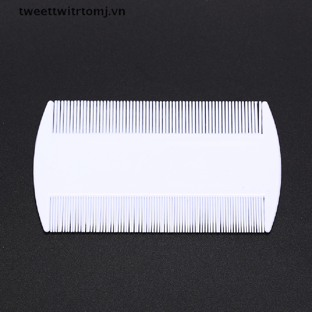 Tomj Lược Chải Tóc Hai Mặt Răng Lược Mảnh Mai
