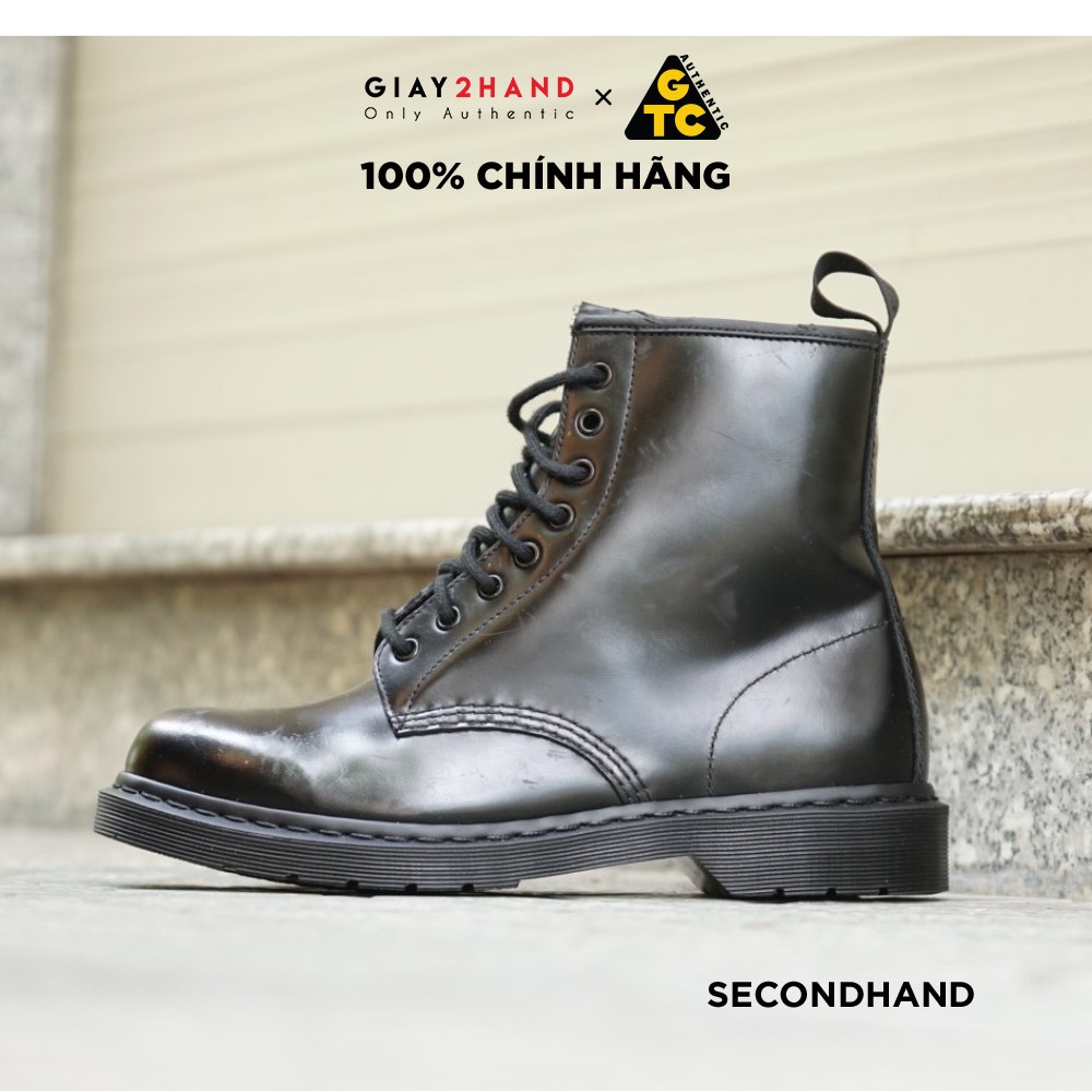 [2hand]  GIÀY Secondhand Dr Martens Boots 1460 MPQ05 Black HÀNG CŨ CHÍNH HÃNG