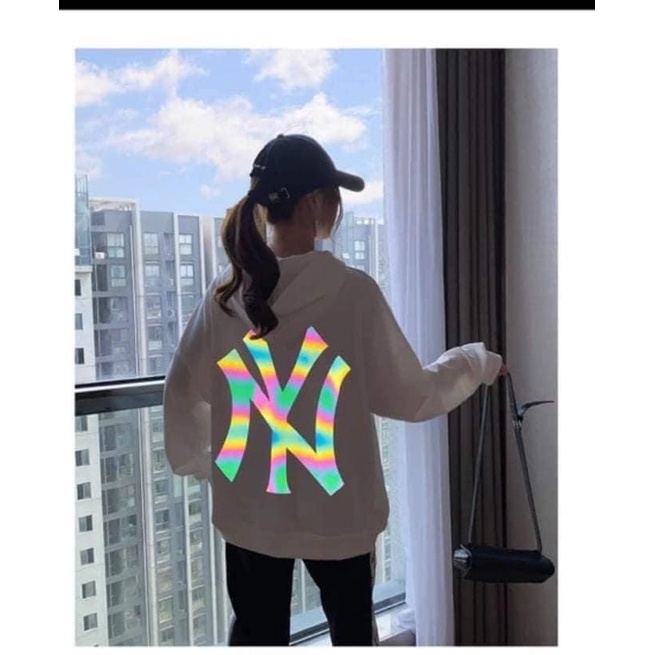 [FREESHIP ĐƠN TỪ 50K]Áo Hoodie Phản Quang NY Ullzang Phong Cách Hàn Quốc
