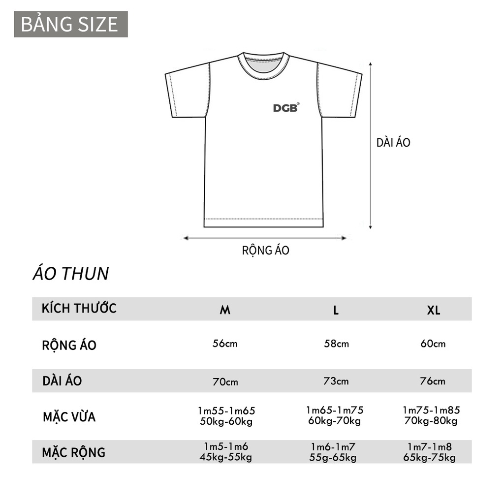 SALE OFF 50% 12.12  - Áo Phông Local Brand thời trang cao cấp - Áo Thun DGB 100% cotton Dragonbyboi