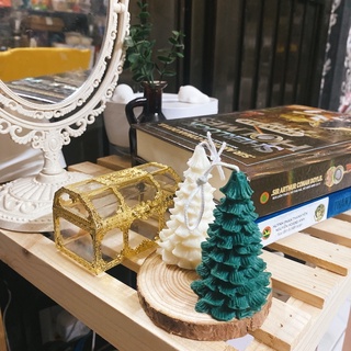 Nến thơm hình cây thông Noel by Chiếc Bấc Gỗ - 𝐏𝐢𝐧𝐞 𝐓𝐫𝐞𝐞 𝐜𝐚𝐧𝐝𝐥𝐞