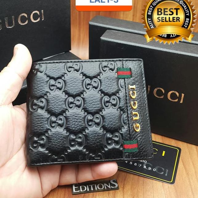 Mới Ví Da Gucci Laet-3 Chính Hãng Thời Trang Cho Nam