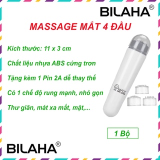 Combo 2 Máy Massage mắt mini cầm tay 2 đầu cùng lúc như hình Video thật