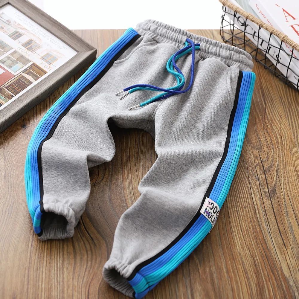 Quần Dài Màu Sắc Thời Trang Xuân Thu Cho Bé Trai