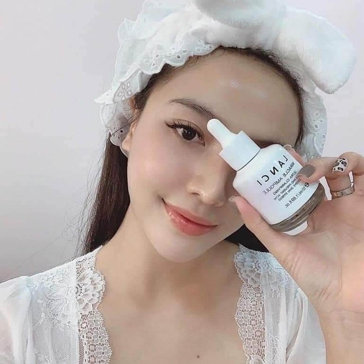 Serum LANCI MIRACLE AMPOULE 50ml Dưỡng Trắng, Tăng Độ Đàn Hồi Cho Da