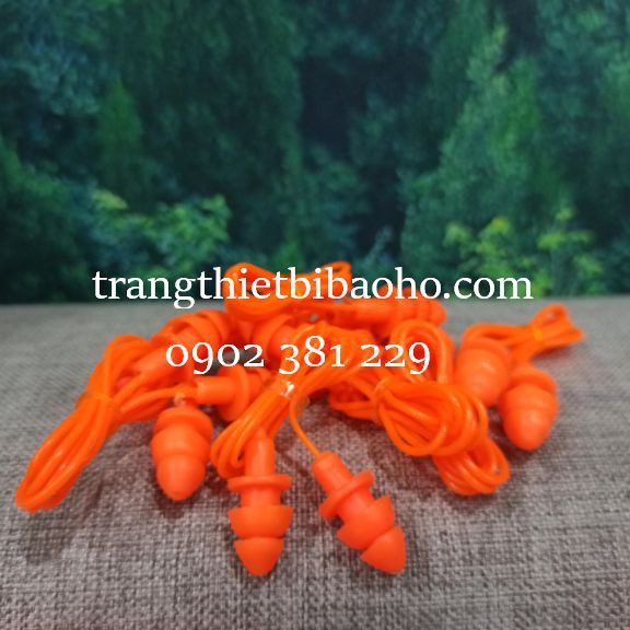 Nút tai chống ồn màu cam 2 tầng P.31 (10 cặp)
