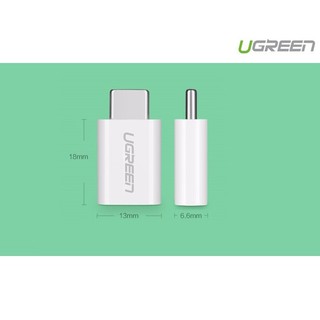 Đầu chuyển USB Type C sang Micro USB Ugreen 30154
