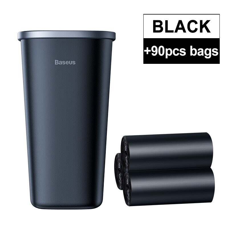 Baseus xe thùng rác có thể mini rác có thể tự động thùng rác bin dustbin rác giỏ tổ chức thùng rác bin cho máy tính để bàn thùng rác phụ kiện