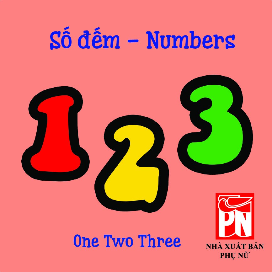 Sách vải: Số đếm (Q11) - nhận biết cho bé từ 6mt
