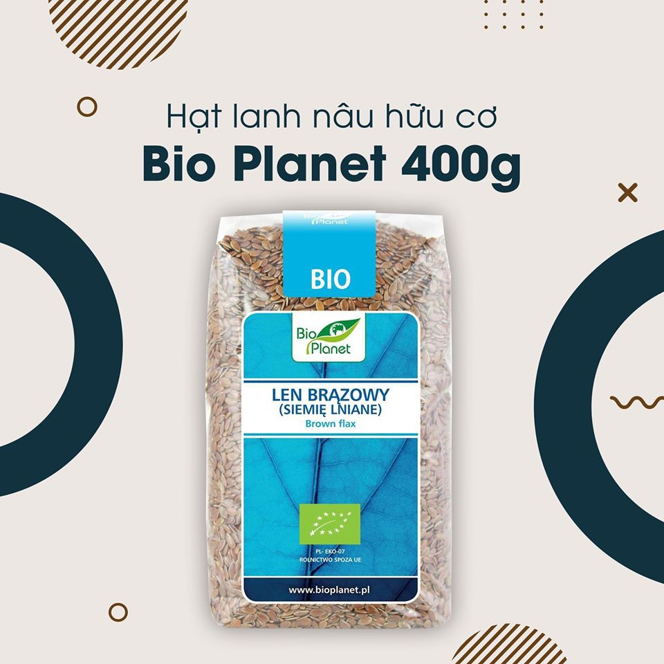 Hạt lanh hữu cơ Markal/ Muhle/ Probios Organic Flaxseed 500g