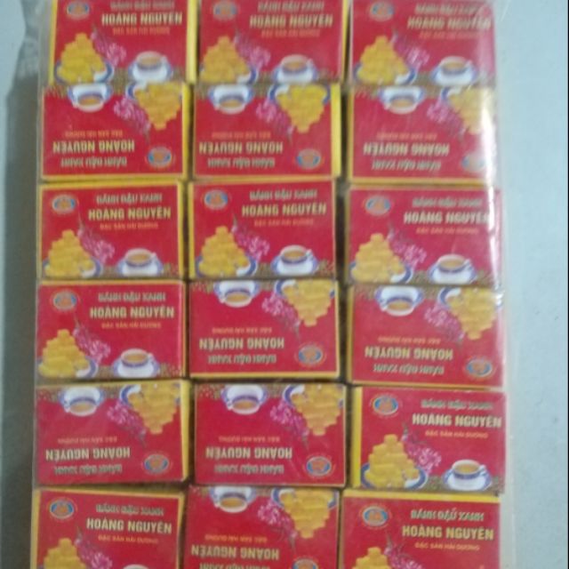 Bánh đậu xanh hoàng nguyên 1 gói gồm 42 hộp nhỏ