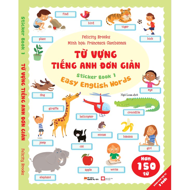 Sách - Combo học tiếng Anh cho bé 100 first English