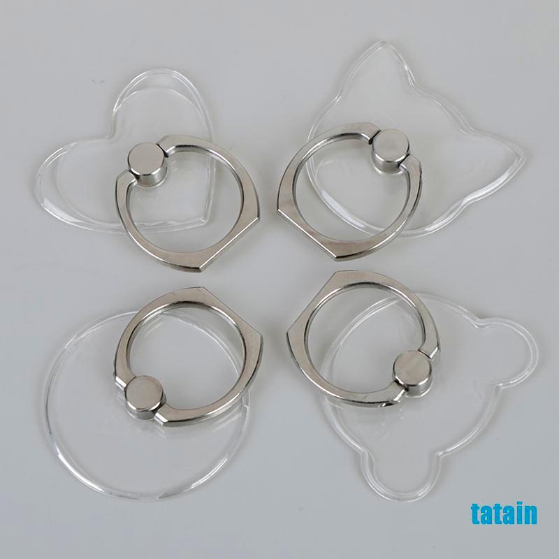 Giá Đỡ Điện Thoại Dạng Nhẫn Trong Suốt Tiện Dụng