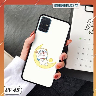 Ốp lưng nhám viền dẻo Samsung Galaxy A71 in hình