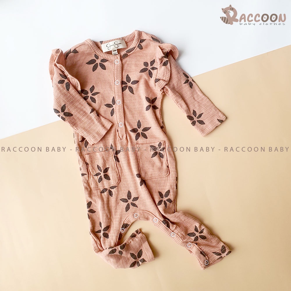 Bộ đồ liền thân không tất chất vải thun gân xuất Pháp body suilt bé gái Jessica Simpson