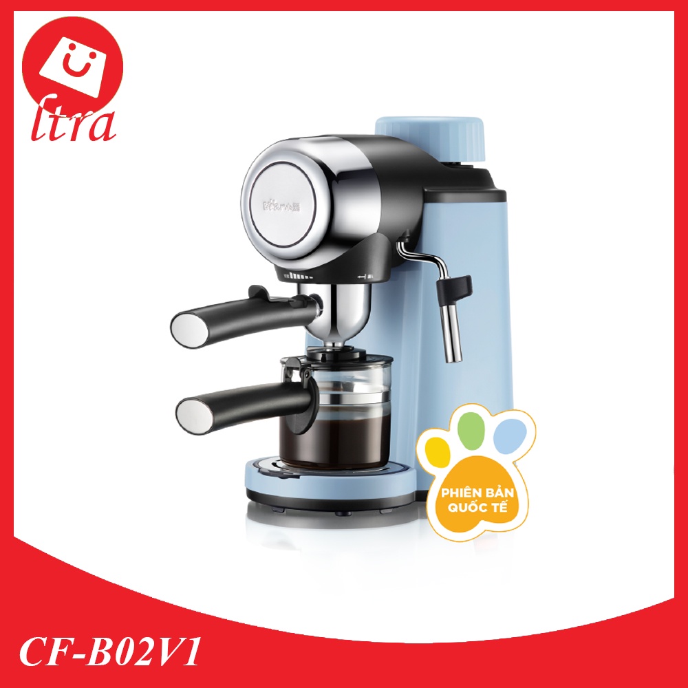 Máy Pha Caphe Bear Tự Động Pha Cafe, Pha Espresso Phong Cách Ý CF-B02V1