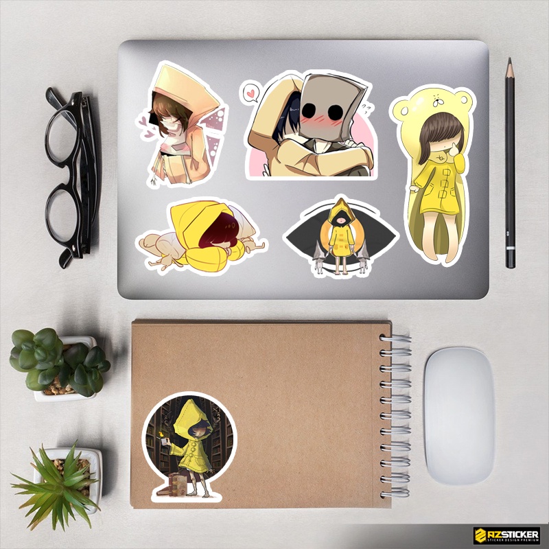 Bộ Hình Dán Little Nightmares | Sticker dán mũ bảo hiểm chống nước cắt sẵn từng hình