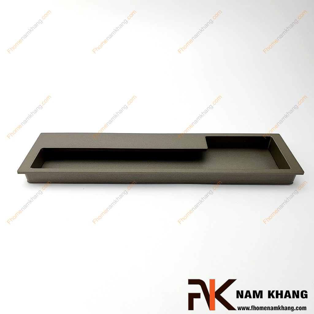 Tay nắm âm tủ màu xám NK438-192X