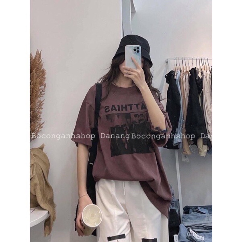 Áo Thun Matthias 3158 Unisex HB264 Form To Rộng Hàng Quảng Châu