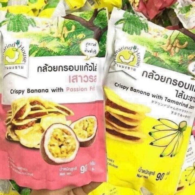 Chuối kẹp me Thái 35k/gói 90gr