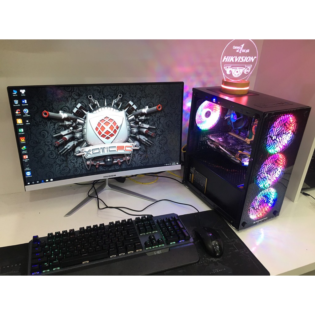 Case máy tính chơi game giá rẻ, fan led đẹp core i5 | rx 570 | BigBuy360 - bigbuy360.vn