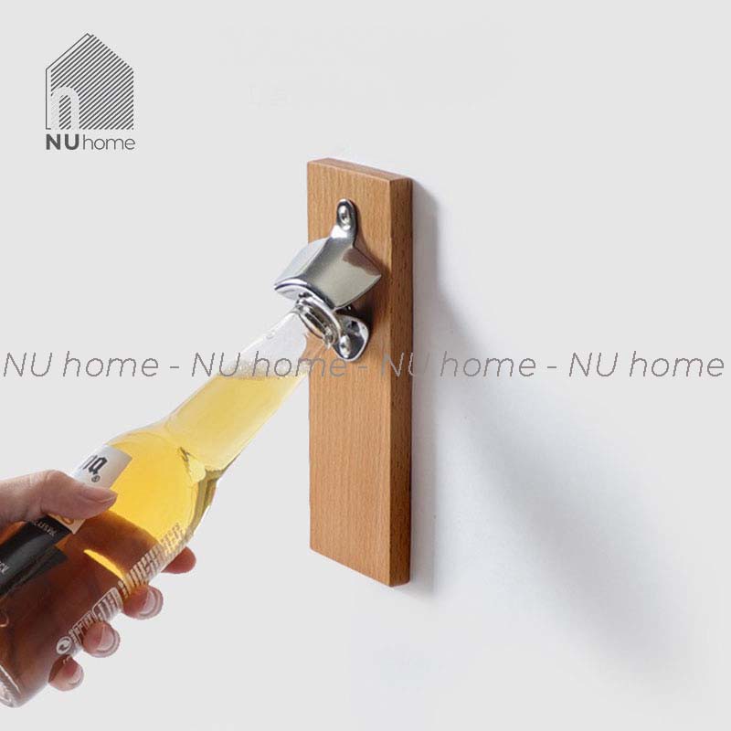 nuhome.vn | Dụng cụ khui bia, nước ngọt - Biru, được thiết kế đơn giản bằng chất liệu gỗ cao cấp, sang trọng và đẹp mắt