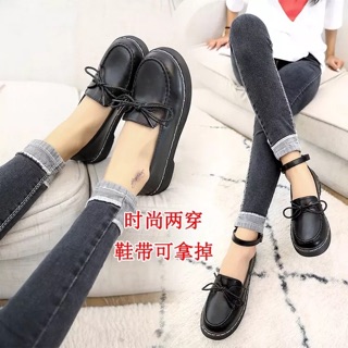 Giày bệt nơ ulzzang