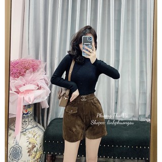 Áo len cổ 3 phân/cổ lọ Thu Đông ( Ảnh thật Tự chụp)
