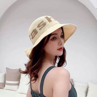Mũ cói tiểu thư đi biển M01