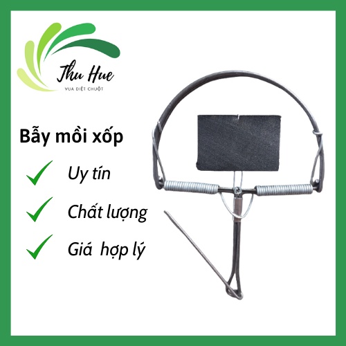 Bẫy chuột bán nguyệt mồi xốp đường kính 13cm – không dùng mồi - giá tại xưởng- Tặng kèm mồi thay thế