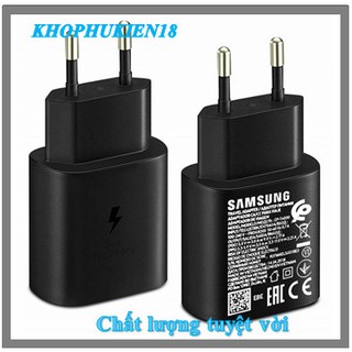 Củ sạc nhanh samsung 25w pd - bóc máy s10 5g