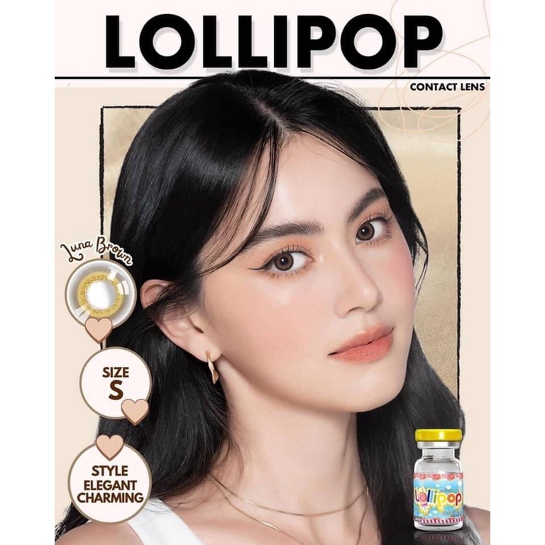 Lens mắt kính áp tròng Hàn Quốc L20 LUNA GROWN giãn nhẹ (mẫu video hướng dẫn đeo lens ko phải là sản phẩm bán).