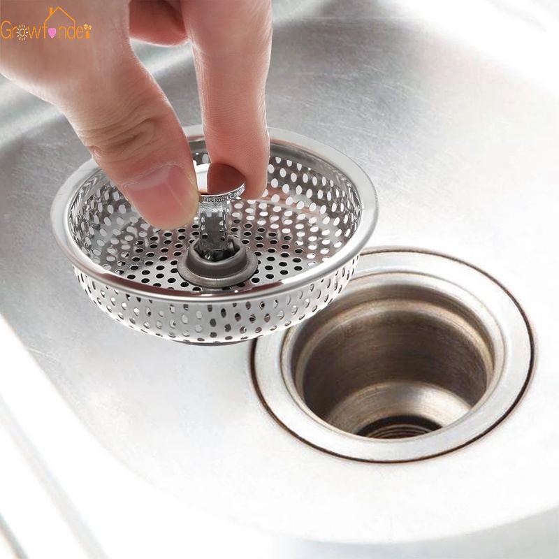 Nắp Đậy Cống Thoát Nước Bồn Rửa Chén/Phòng Tắm Bằng Thép Không Gỉ