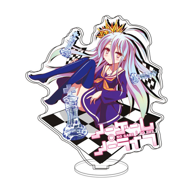 Tượng mica Standee anime Shiro - No game no life