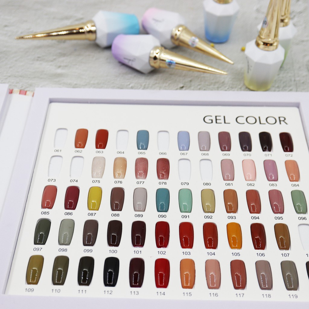 Sơn Gel Jeliva Set 120 màu (41-60)