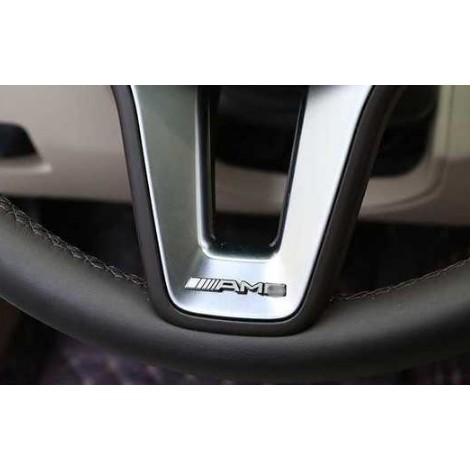 Miếng dán AMG bằng kim loại cực đẹp dùng để dán vô lăng cho xe mercedes