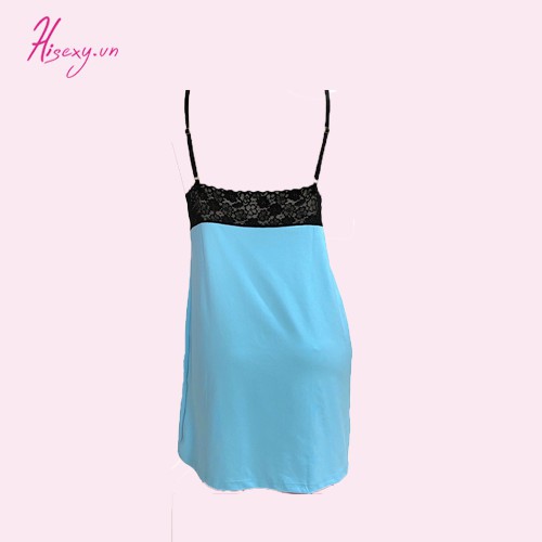 HISEXY Đồ Bộ Ngủ Quần Cộc Phối Ren Đủ Size T713GR