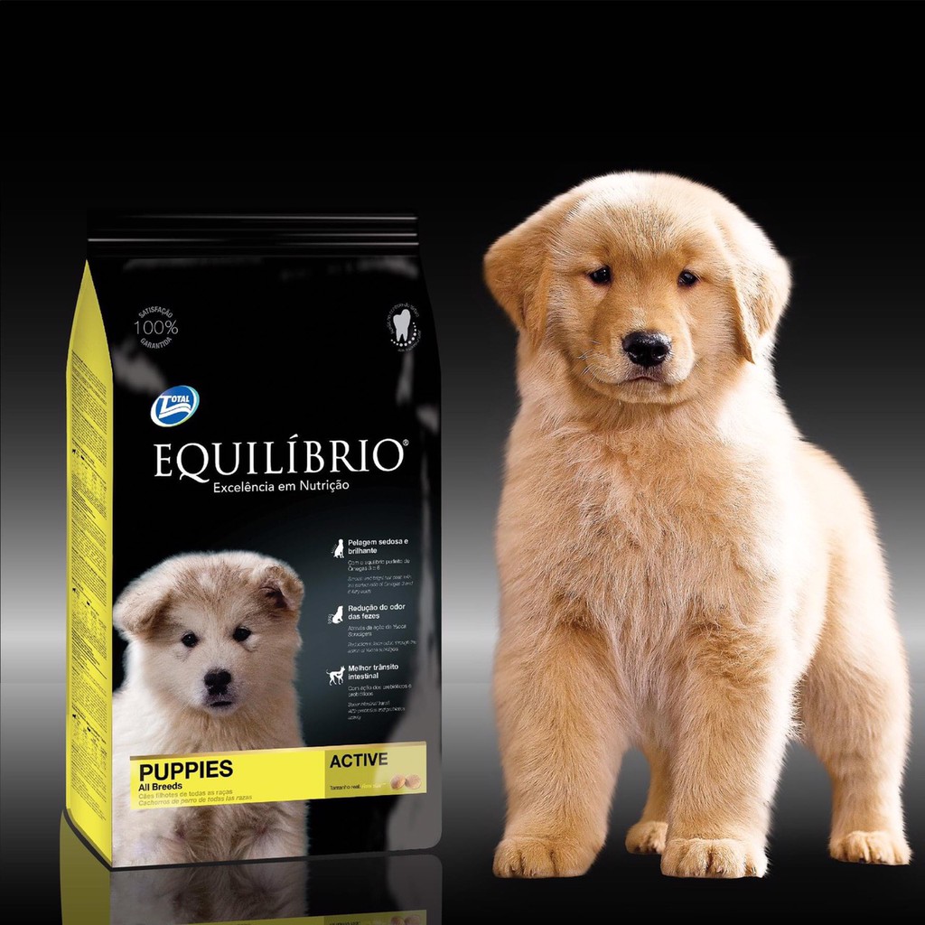 Mua 1 tặng 1 Thức ăn cao cấp dành cho CHÓ CON GIỐNG LỚN 2kg/gói - Equilibrio puppy