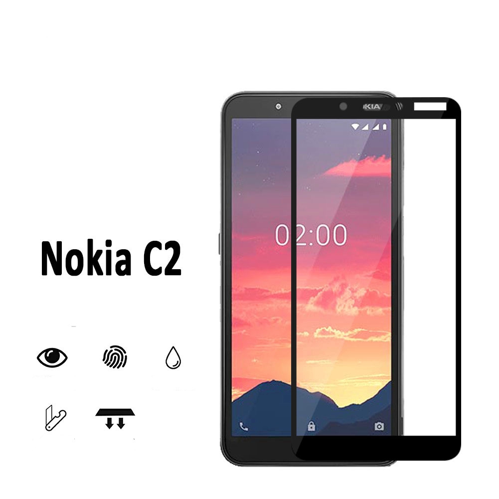 Kính Cường Lực Bảo Vệ Màn Hình Dành Cho Điện Thoại Nokia C2 C1 2.2 21d