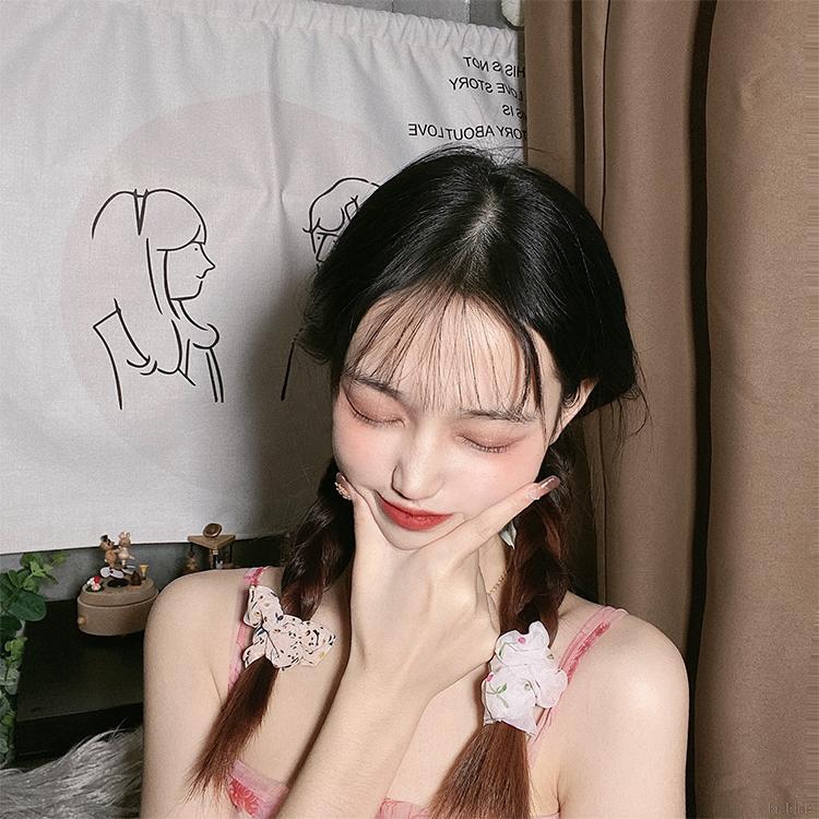 Dây buộc tóc trang trí đính hạt thời trang cho bé gái